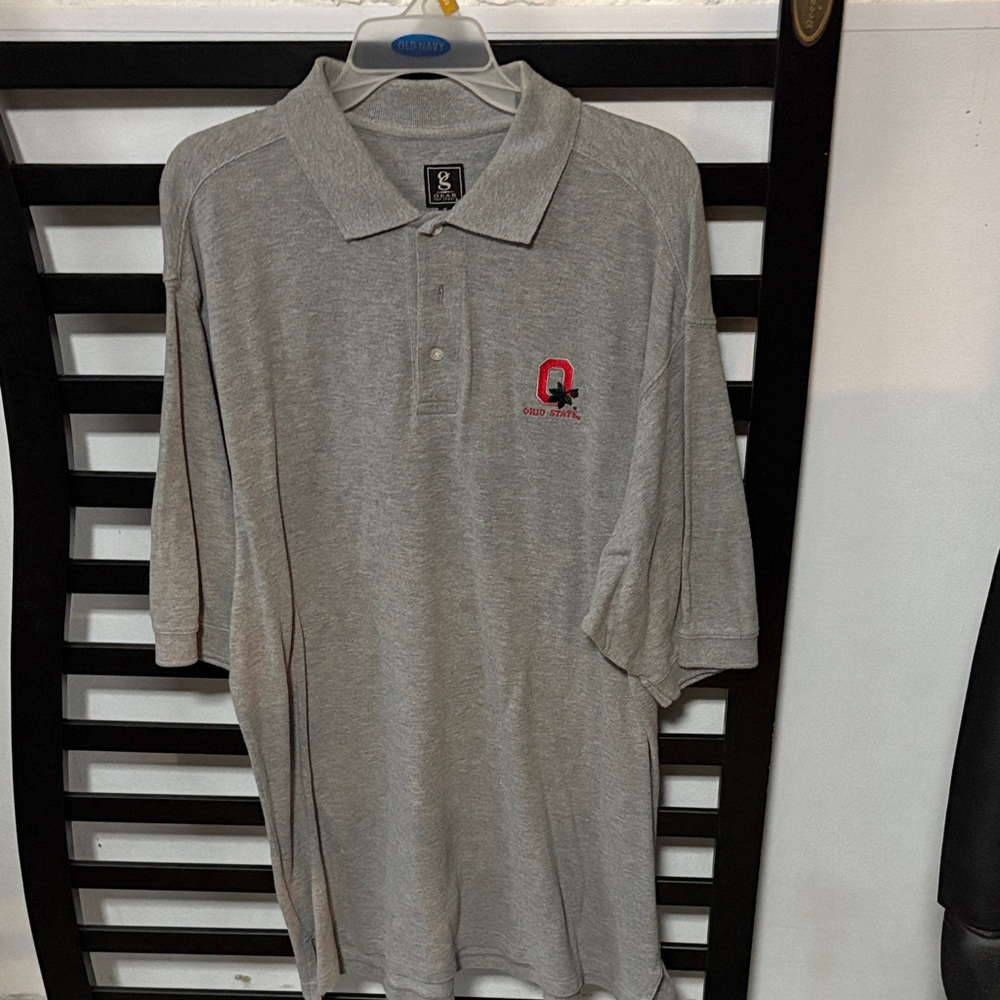 Ohio State Gray Polo Shirt